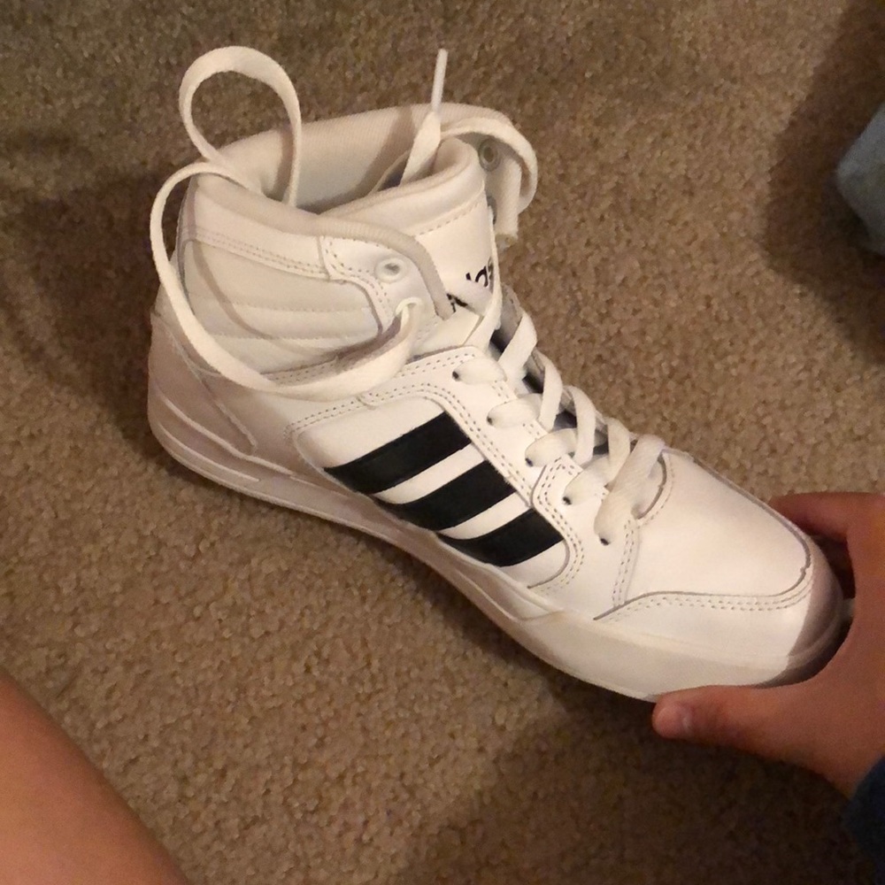 Adidas high tops!